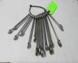 (14) Snap-On Combination Wrenches
