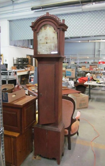 Riley Whiting Clock Case in Old Red