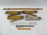 Vintage Rulers, Measuring Tools, etc