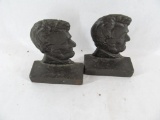 Lincoln Cast Iron Bookends