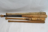 (4) Baseball Bats