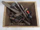 Wooden Box of Tools
