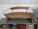 Early Primitive Wagon Seat