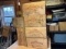 (5) Wooden Whiskey Boxes