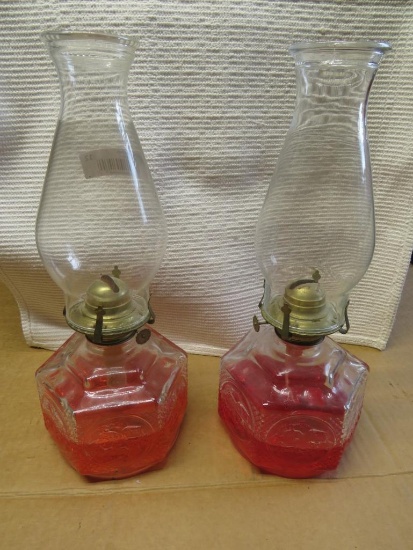 (2) Oil Lanterns
