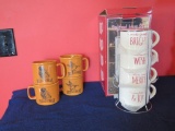 (2) Sets of Mugs