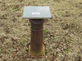 Antique Cast Iron Pedestal