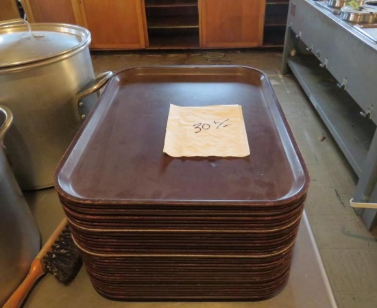 (30+/-) Cafeteria Trays