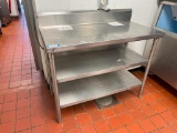 Stainless Dynamics Corp. 3-Tier SS Shelf/Workstation