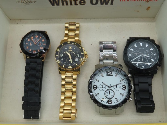 (4) Men's Watches