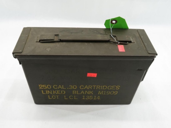 Ammo Box w/ 250 Caliber .30 Cartridges