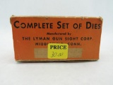 Lyman Complete Set of Dies