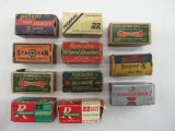 (11) Collectable .22 Cal Shell Boxes