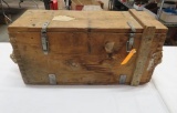 Storage/Vintage Wood Ammo Box