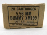 (2) 5.56mm Dummy Cartridges
