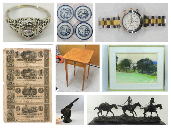 (1555) Estate Antiques, Art, Collectibles