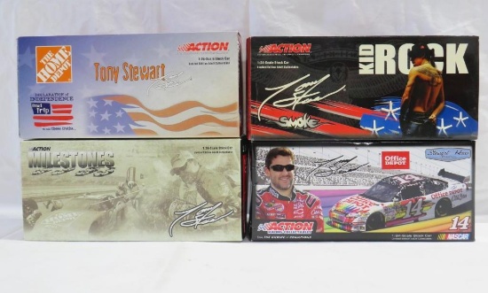 (4) Tony Stewart Racing Collectables