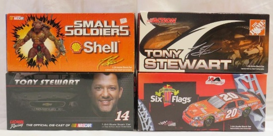 (4) Tony Stewart Racing Collectables