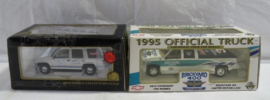 (2) Dale Earnhardt Diecast Collectables