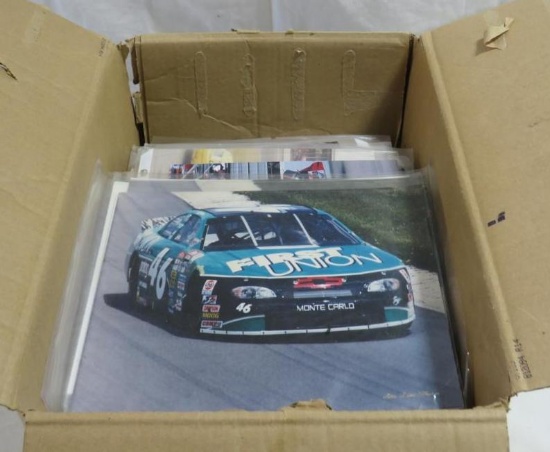 (100+/-) Asst. NASCAR Photos in Protective Sleeves