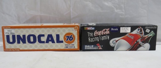 (2)1:16 Scale NASCAR Diecast Gas Pumps