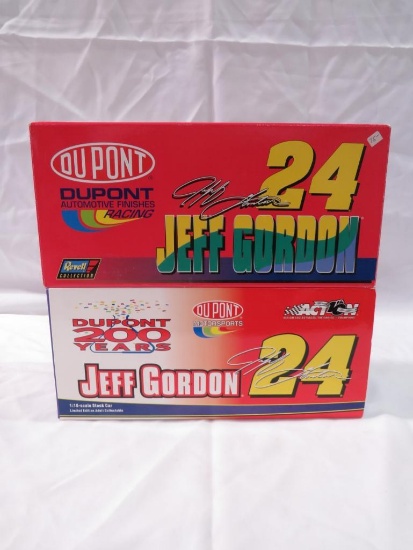 (2) 1:18 Scale Jeff Gordon Diecast Cars