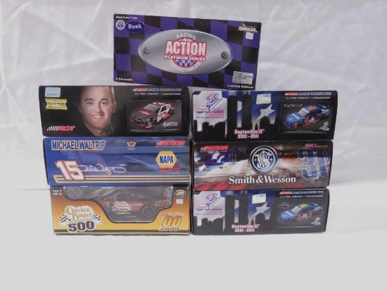 (7) 1:24 Scale Diecast Collectable Cars