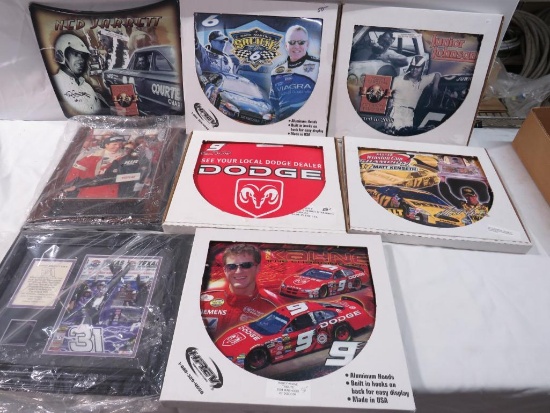 (8) pcs. Of Asst. Race Car Memorabilia