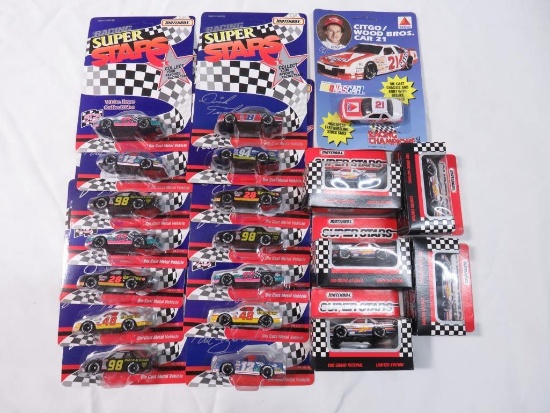(20) Asst. Diecast Matchbox Racing Superstars Cars