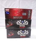 (3) 1:24 Scale Sports Image Diecast Collectables