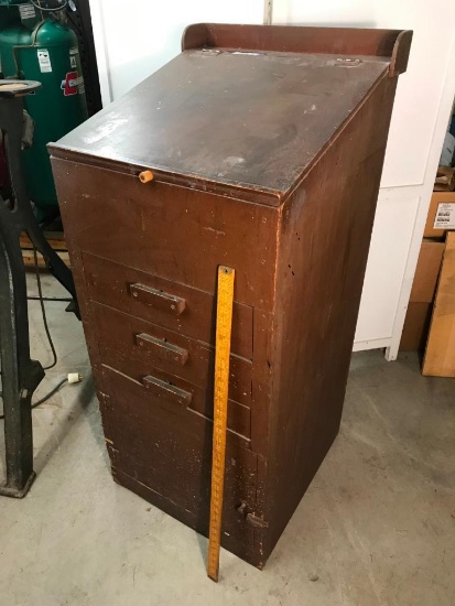 Antique Wooden Workstation/Desk