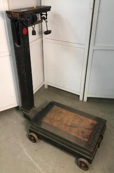Antique Floor Scale