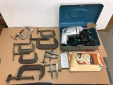 Vintage Skil Electric Hand Drill & Vices