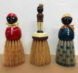 (3) Rhody Brush Vanity Whisk Character Brushes