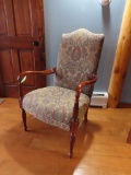 Tapestry Upholstered Arm Chair