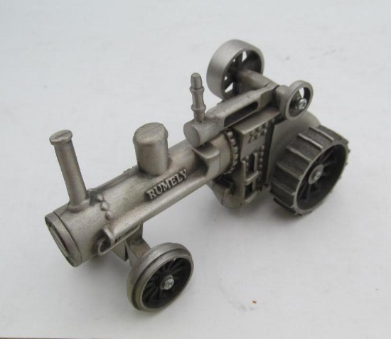 Cast Pewter Rumely Tractor
