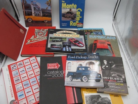 (11) Collectible and Rare Sports Car Books