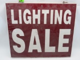 Double Sided Lighting Center Sign