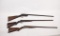 (3) C&R Single Shot Shotguns