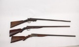 (3) C&R Single Shot Shotguns