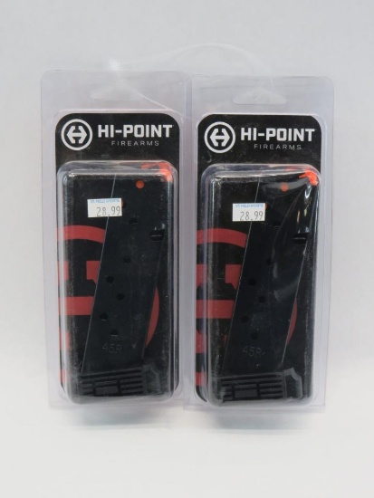 (2) Hi-Point 4595TS Carbine 9 Round Magazines