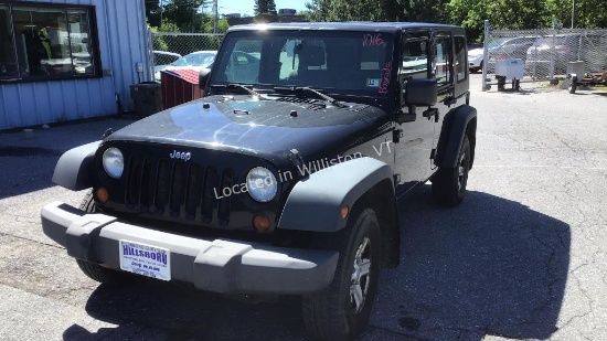 2008 Jeep Wrangler Unlimited X V6, 3.8L