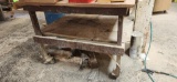Shop -Made Workbench on Casters