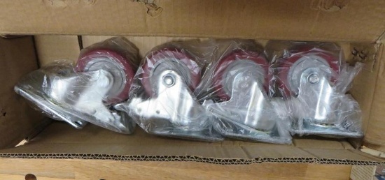 (4) 3" Swivel Casters
