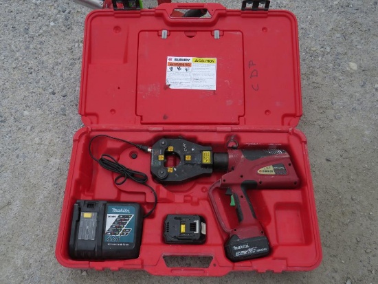 Burndy Cordless Hydraulic Crimper