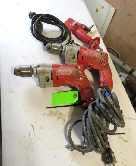 (2) Milwaukee .5" Drive Drills