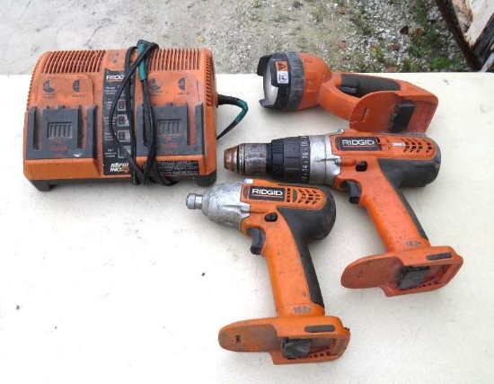 Ridgid 18V Battery Toolset