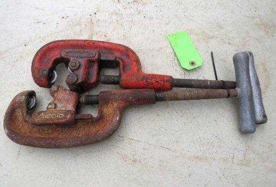 (2) Ridgid Pipe Cutters