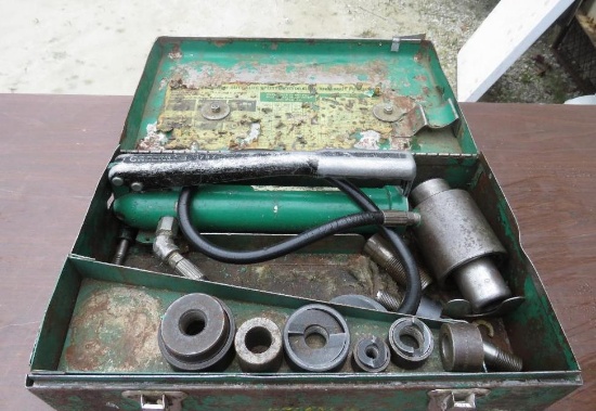 Greenlee Hydraulic Knockout Punch