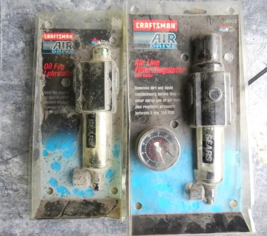 Craftsman Air Line Filter/ Regulator & Oil Fog Lubrication